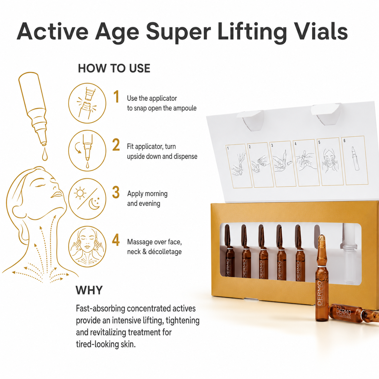 Active Age - Super Lifting Vials