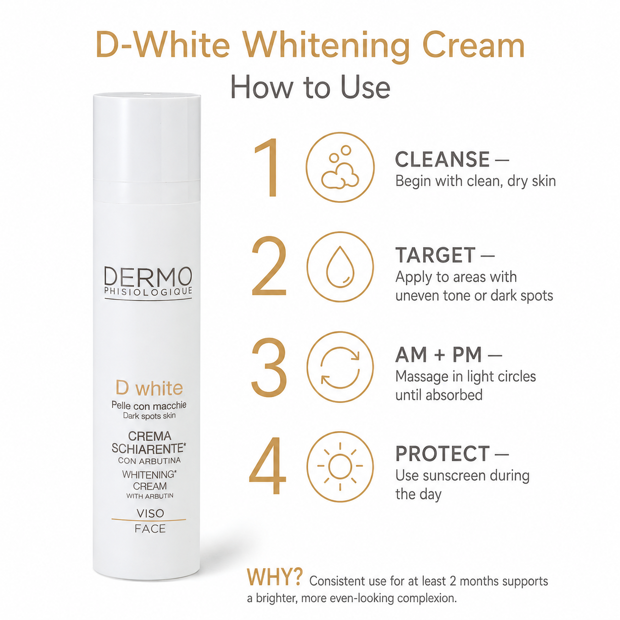 D-White Whitening Cream