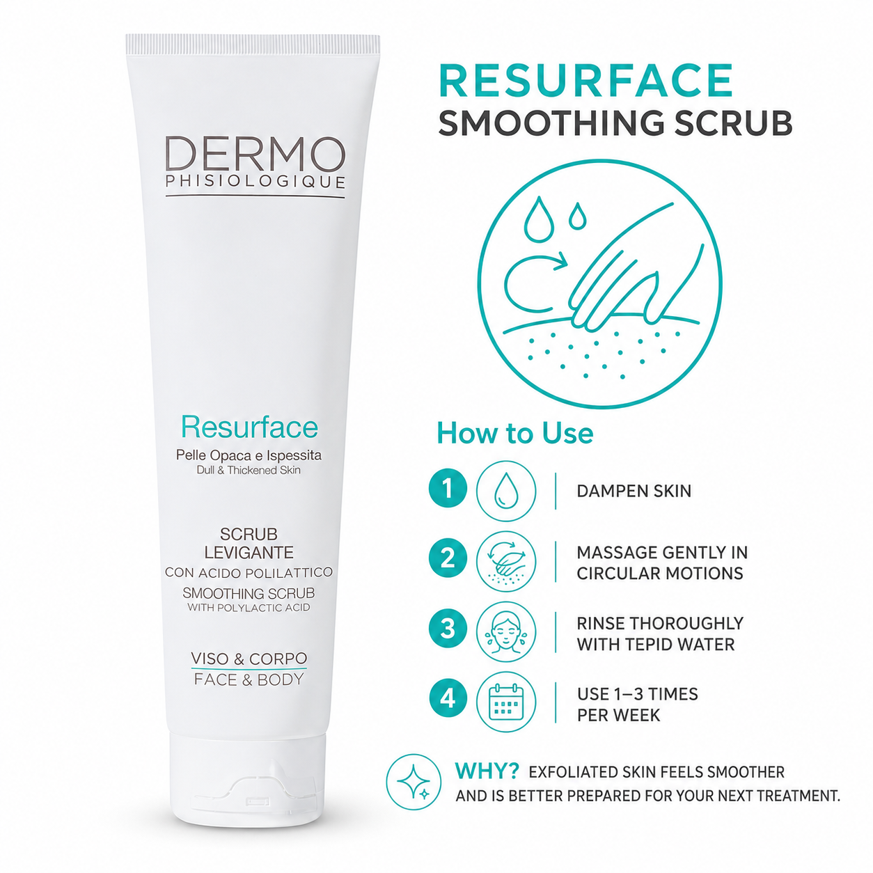 Resurface Alpha Hydroxy Peel Scrub