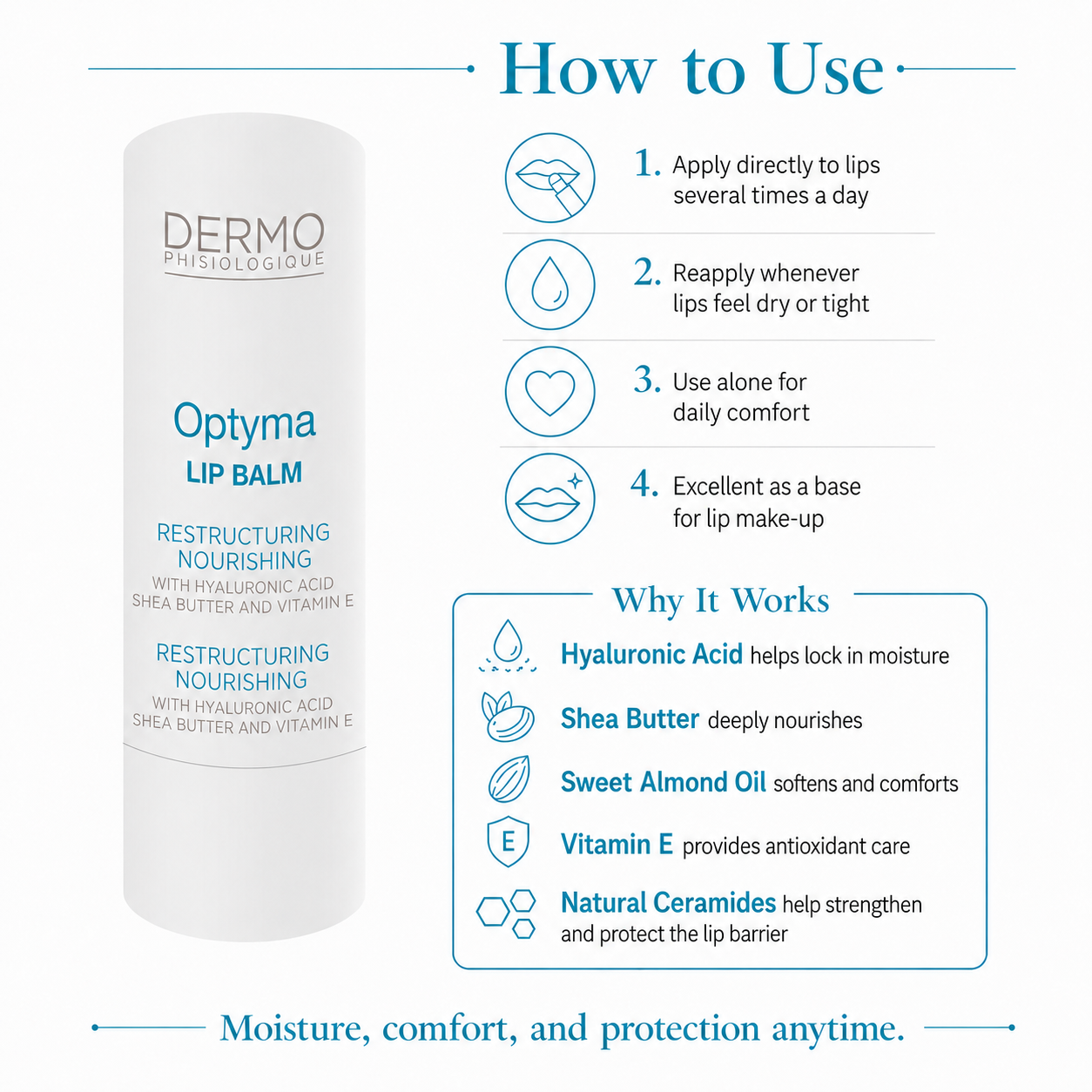 Restructuring and Nourishing Lip Balm
