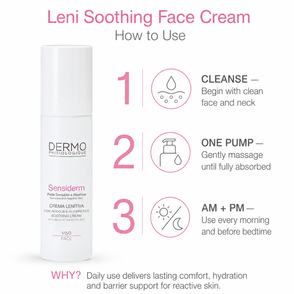 Sensiderm Soothing Face Cream (Leni)